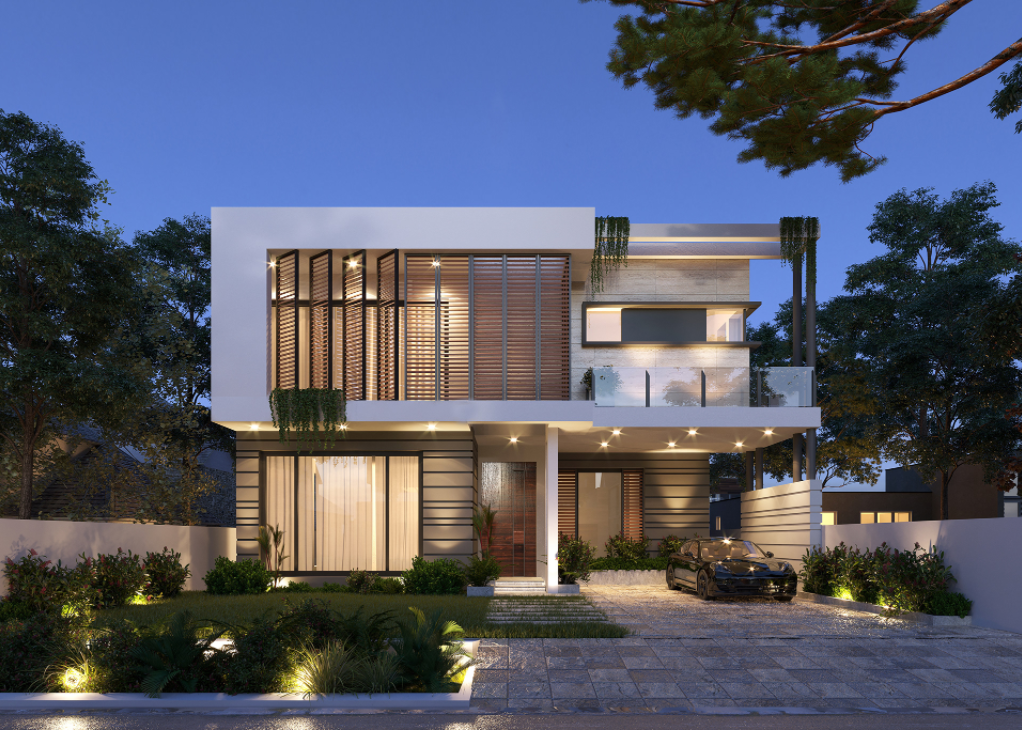 1 Kanal House Elevation