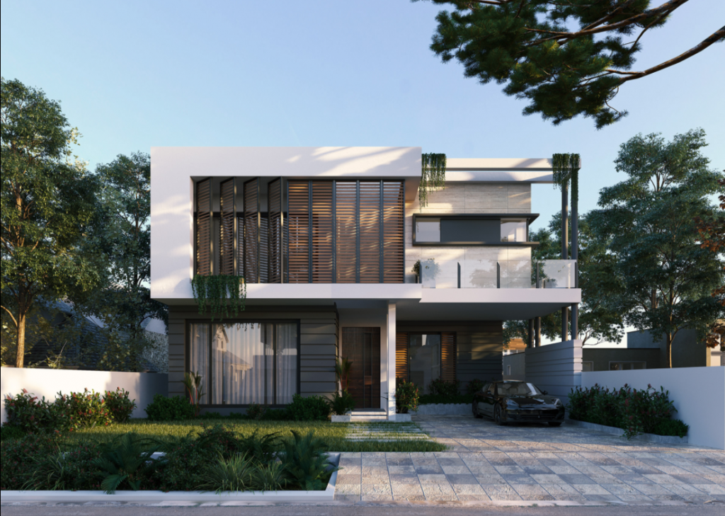 1 Kanal House Elevation